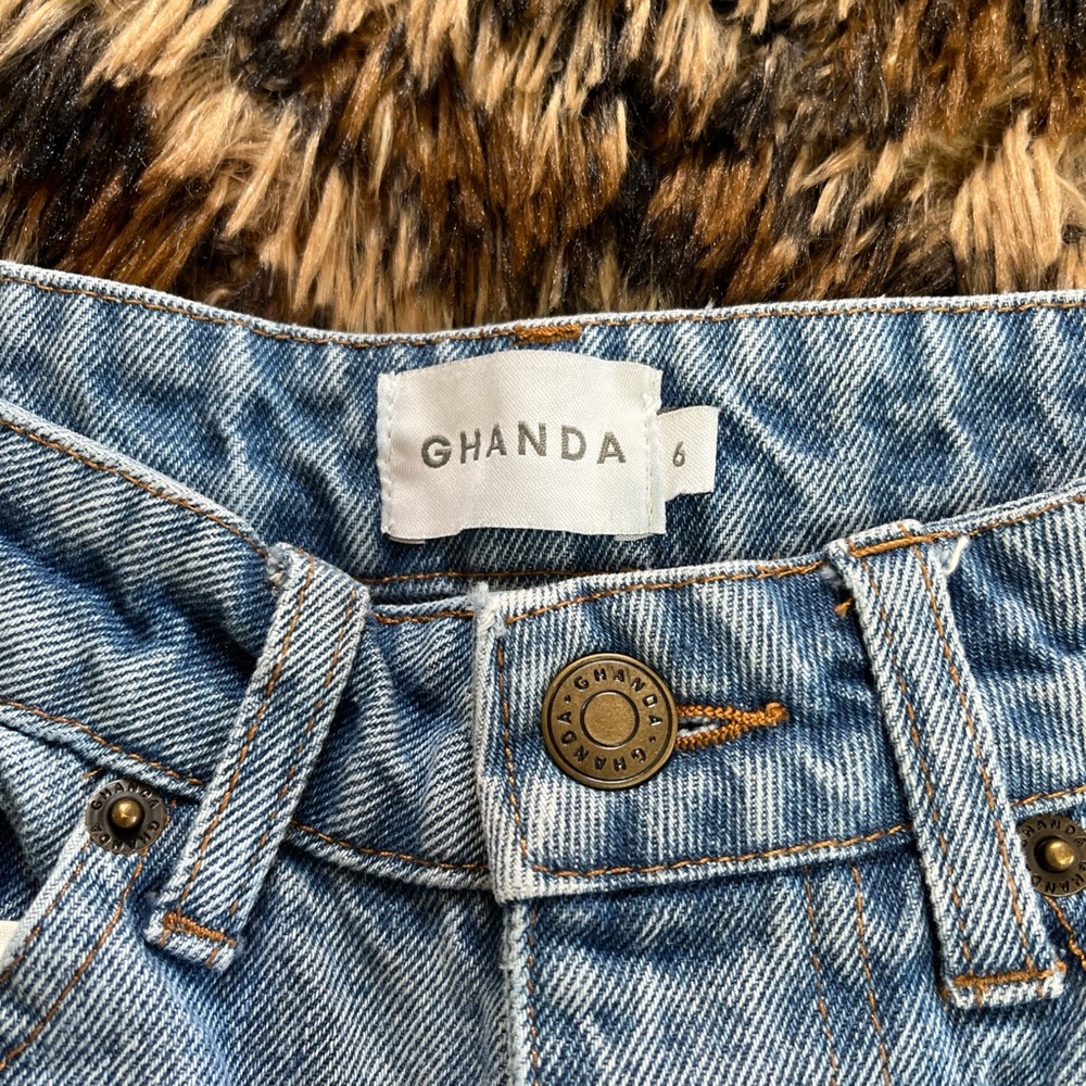 Ghanda Multicolor Patchwork Flare Jeans - image 6